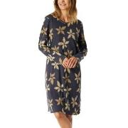 Schiesser Long Sleeve Nightshirt Mørkgrå  XX-Large Dame