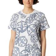 Schiesser Mix and Relax Short Sleeve Shirt Hvit Mønster bomull X-Large...