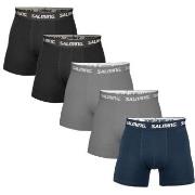Salming 5P Soft Cotton Boxers With Logo Mixed bomull XX-Large Herre