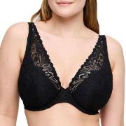 PrimaDonna BH Rupi Half Padded Plunge Bra Svart G 80 Dame
