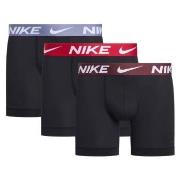 Nike 3P Everyday Essentials Micro Boxer Brief Rød/Blå  polyester 2XL H...