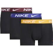 Nike 6P Everyday Essentials Micro Trunks Svart/Gul polyester X-Large H...