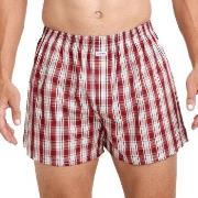 Jockey Woven Poplin Boxer Shorts Rød Mønster  bomull X-Large Herre