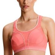 Shock Absorber BH Ultimate Run Bra Rosa/Hvit polyamid D 75 Dame