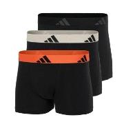 adidas 3P Active Flex Cotton Trunk Oransje/Svart bomull X-Large Herre