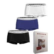 Björn Borg Truser 3P Everyday Cotton Boxer Shorts Svart/Blå bomull Med...