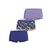 Björn Borg Truser 3P Everyday Cotton Boxer Shorts Blå/Lila bomull X-Sm...