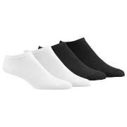 Damella Strømper 4P Ankle Socks Svart/Hvit Str 39/42 Dame