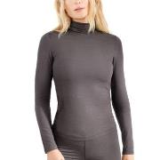 Bread and Boxers Turtle Neck Mørkgrå  viskose Large Dame