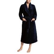 Calida Cosy Shower Bathrobe With Pockets Mørkblå Small Dame