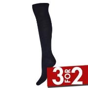 Decoy Strømper Doubleface Knee-high Socks Marine Str 37/39 Dame