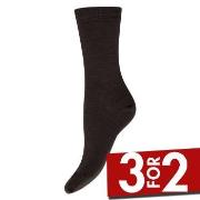 Decoy Strømper Wool Socks Brun Str 40/42 Dame