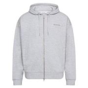 Resteröds Rick Zip Hoodie Grå bomull Medium Herre