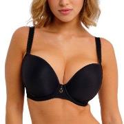 Freya BH Fascinate UW Moulded Plunge T-Shirt Bra Svart D 80 Dame