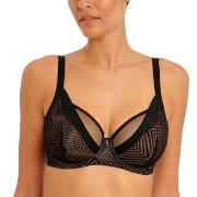 Freya BH Tailored UW High Apex Plunge Bra Svart D 60 Dame