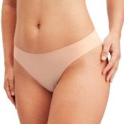 Calida Truser Natural Skin Seamless Brazilian Brief Beige Small Dame