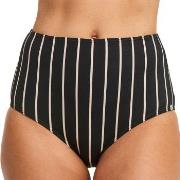 Swegmark Portofino High Waist Bikini Briefs Svart stripet 44 Dame