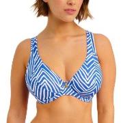 Freya Fiji Falls High Apex Bikini Top Hvit/Blå G 80 Dame