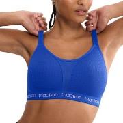 Triumph Triaction Energy Lite Padded Sports Bra EX BH Kornblå B 80 Dam...