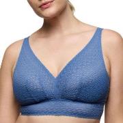 PrimaDonna BH Montara Full Cup Wireless Bra Blå polyamid G 80 Dame