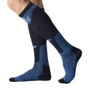 Seger Strømper Alpine Advanced Light Wool Compression Marine/Blå Str 3...
