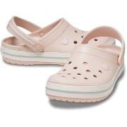 Crocs Crocband Unisex Hvit/Rosa US M8/W10 (EU 41-42)