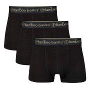 Bamboo basics 3P Liam Short Leg Boxers Svart X-Large Herre