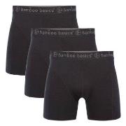 Bamboo basics 3P Rico Boxers Svart XX-Large Herre