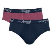 Sloggi 2P For Men Start Midi Multi-colour-2 bomull Medium Herre