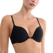 Triumph BH Pure Micro Push Up Bra With Front Closure Svart D 75 Dame
