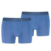 Levis 2P Men Twill Boxer Brief Blå bomull Medium Herre