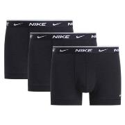 Nike 3P Everyday Essentials Cotton Stretch Trunk Helsvart bomull Small...