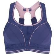 Shock Absorber BH Ultimate Run Bra Marine/Blå polyamid E 80 Dame