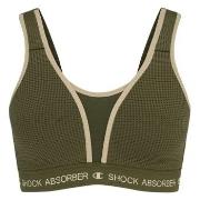 Shock Absorber BH Ultimate Run Padded Bra Grønn C 75 Dame