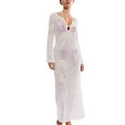 Triumph Beach MyWear Crochet Long Dress Hvit polyester 40 Dame