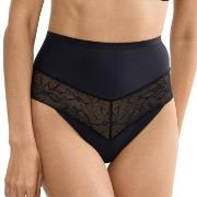 Triumph Truser Comfort Contour Highwaist String Svart Medium Dame