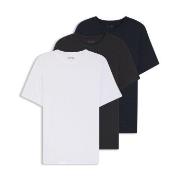 BOSS 3P Bamboo RN T-Shirt Svart/Marine/Hvit Bambus Small Herre
