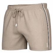 BOSS Badebukser Iconic Swimshorts Beige polyester Medium Herre