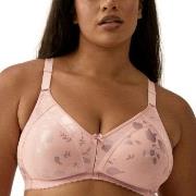 NATURANA BH Heritage Minimizer Soft Bra Floral Rosa polyamid C 90 Dame