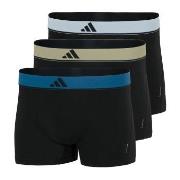 adidas 3P Active Micro Flex Trunk Svart/Blå polyester XX-Large Herre