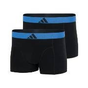 adidas 2P Active Flex Cotton Body Trunk Svart/Blå bomull Medium Herre