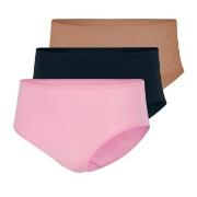 adidas Truser 3P Sport Active Light Flex Hipsters Svart/Rosa Large Dam...