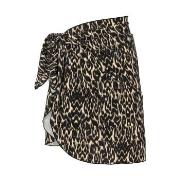 Damella Greta Basic Sarong Leopard One Size Dame