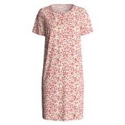 Calida Flower Nights Short Sleeve Sleepshirt Lakserosa bomull Medium D...