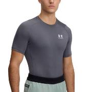 Under Armour HeatGear SS Compression Shirt Grafit XX-Large Herre