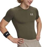 Under Armour HeatGear SS Compression Shirt Militærgrønn X-Large Herre
