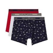 Armani Logo Boxer With Long Leg 3P Multi-colour-2 bomull XX-Large Herr...
