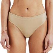 Bread and Boxers Modal Thong Truser 2P Beige modal Large Dame