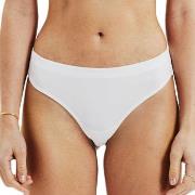 Bread and Boxers Modal Thong Truser 2P Hvit modal Large Dame