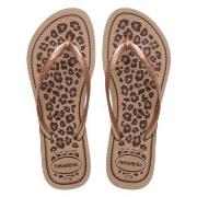 Havaianas Slim Animals Brun/rosa Str 41/42 Dame